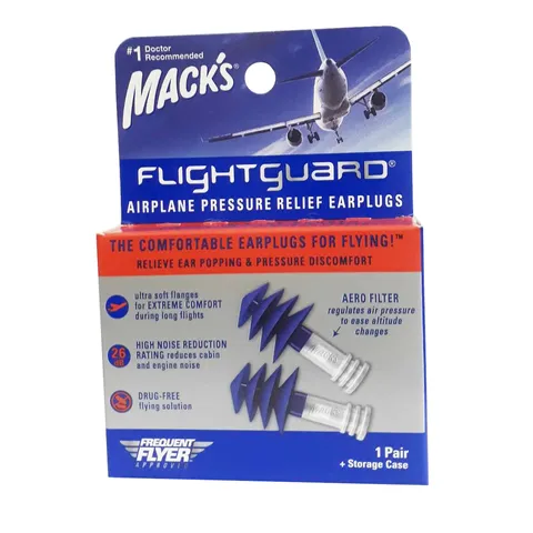 Hộp 1 đôi nút bịt tai chống ù Mack's Flightguard