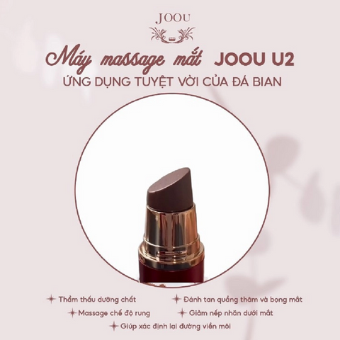 Máy Massage Mắt Joou U2 - Giải Pháp Giảm Bọng Mắt, Quầng Thâm Hiệu Quả Với Công Nghệ Hiện Đại, Thư Giãn Và Chăm Sóc Da Mắt Tại Nhà