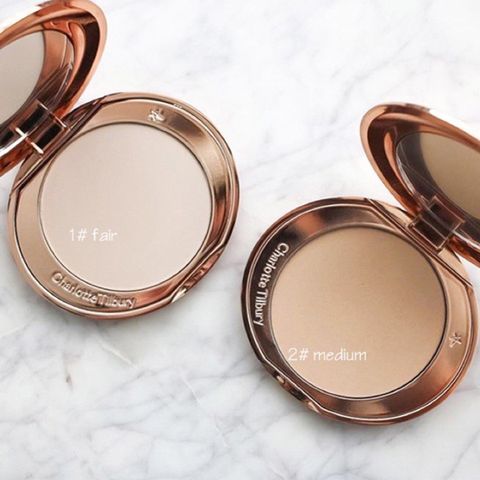 Phấn Phủ Dạng Nén Charlotte Tilbury Airbrush Flawless - Che Khuyết Điểm Tự Nhiên, Độ Bám Nhanh, Siêu Nhẹ Cho Làn Da Rạng Rỡ 722896