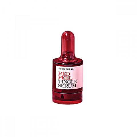 Serum Tái Tạo Da Red Peel Tingle So Natural Hàn Quốc 30ml - Tẩy Tế Bào Chết, Giảm Mụn, Se Khít Lỗ Chân Lông, Làm Sáng Da