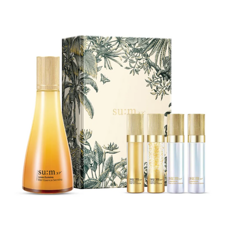 Set nước thần Su:m37 Losec Summa Elixir Essence Secreta 230ml - Giới hạn, Tái sinh và Dưỡng ẩm cho Da, Hỗ trợ Collagen, Trẻ hóa Da