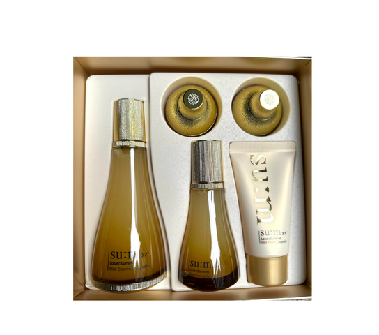 Set Nước Thần Trẻ Hóa Da Su:m37 LosecSumma Elixir Essence Secreta - Bộ 5 Sản Phẩm Dưỡng Da Cao Cấp, Cấp Ẩm và Làm Sáng Da