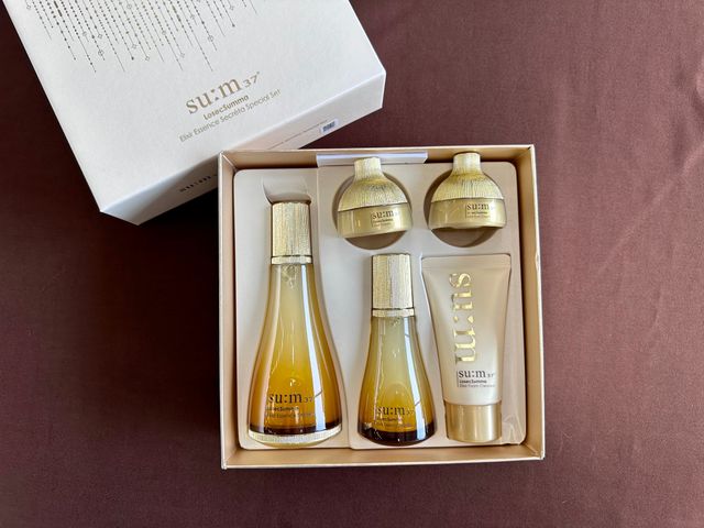 Set Nước Thần Trẻ Hóa Da Su:m37 LosecSumma Elixir Essence Secreta - Bộ 5 Sản Phẩm Dưỡng Da Cao Cấp, Cấp Ẩm và Làm Sáng Da