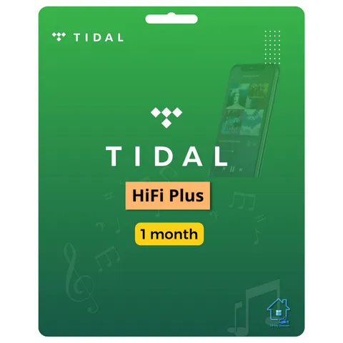 Tài khoản nghe nhạc Tidal HiFi Plus (1 tháng)