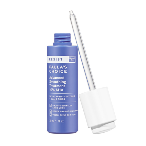 Tẩy Tế Bào Chết Paula's Choice Resist Advanced Smoothing 10% AHA - Dưỡng Da Mịn Màng, Cải Thiện Nám, Cung Cấp Độ Ẩm 30ml