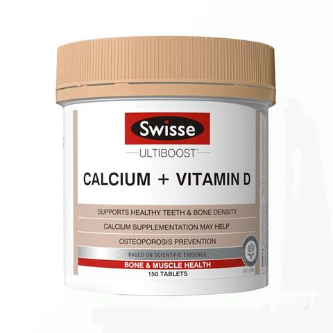 [Hàng nhập khẩu] Viên Uống Bổ Sung Canxi Swisse Calcium + Vitamin D3 - Hỗ Trợ Xương Khớp Chắc Khỏe, Sản Phẩm Từ Úc, 150 Viên