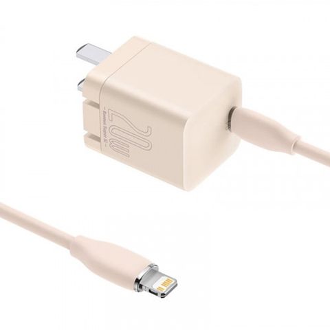 Bộ Sạc Nhanh Baseus Super Si Pro 20W Cùng Cáp Type-C 1M - Hỗ Trợ Sạc PD/QC 3.0 Cho iPhone, Android, Thiết Kế Thời Trang, Bền Bỉ