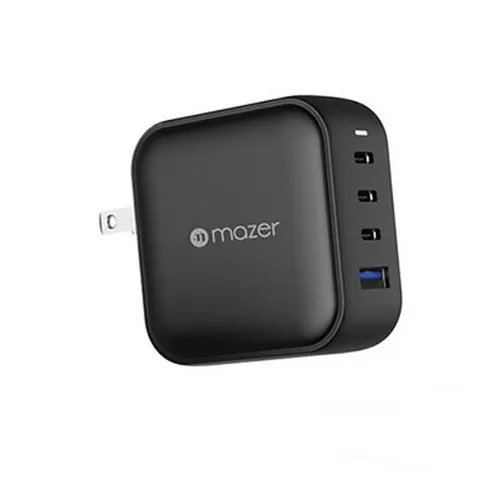 Củ Sạc Nhanh PD100W Mazer Infinite.BOOST SuperMINI GaN - 4 Cổng USB-C & USB-A, Thiết Kế Gọn Nhẹ, Sạc Nhanh Chống Quá Tải