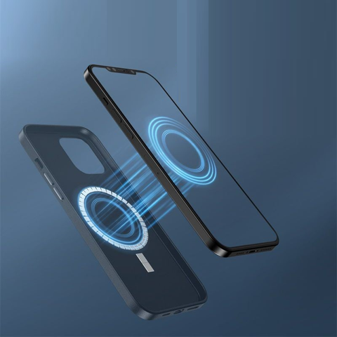 Ốp Lưng Da PU Baseus Magnetic Chính Hãng Cho iPhone 12/Pro/Promax/Mini - Sạc Không Dây Thoải Mái, Bảo Vệ Toàn Diện