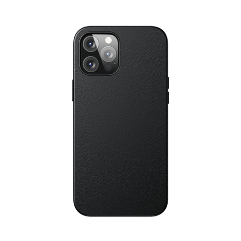 Ốp Lưng Da PU Baseus Magnetic Chính Hãng Cho iPhone 12/Pro/Promax/Mini - Sạc Không Dây Thoải Mái, Bảo Vệ Toàn Diện