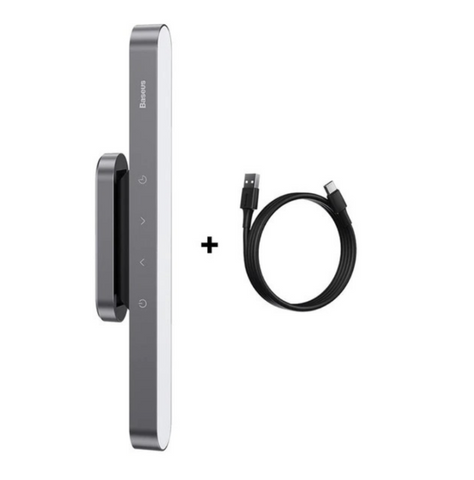 Đèn treo đế hít nam châm Baseus Magnetic - Đèn bàn sạc không dây điều chỉnh độ sáng thông minh cho không gian làm việc và sinh hoạt