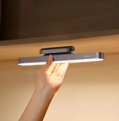 Đèn treo đế hít nam châm Baseus Magnetic - Đèn bàn sạc không dây điều chỉnh độ sáng thông minh cho không gian làm việc và sinh hoạt