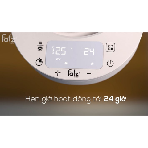 Máy Đun Nước Pha Sữa Điện Tử Fatzbaby Quick 11 FB3510TK - 800W, 1.2L, Đun Nước Nhanh Chóng, Giữ Ấm và Khử Clo An Toàn cho Bé