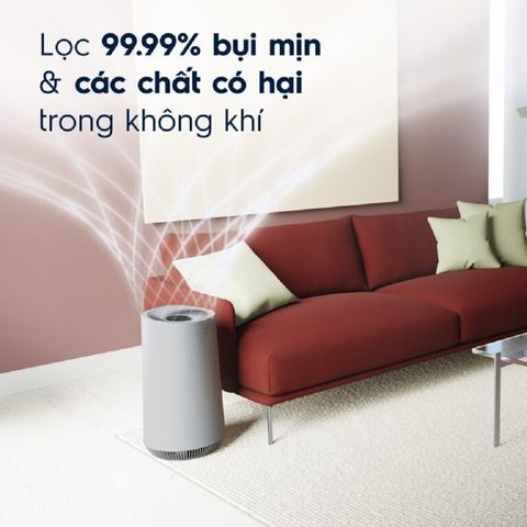 Máy Lọc Không Khí Electrolux FA41-402GY - Công Suất 45W, Phạm Vi 53m², Lọc Bụi PM0.3, Hiệu Suất 415 m³/h, Thiết Kế Hiện Đại