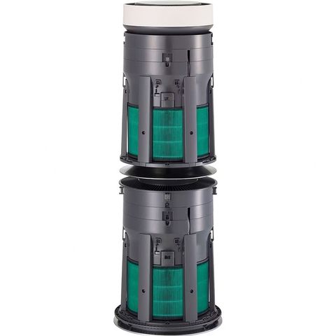 Máy lọc không khí LG PuriCare 360 Alpha PET 2 tầng AS10GDBY0 - Lọc bụi siêu mịn PM0.01, Diện tích 104m², Kết nối Wifi, Giá tốt