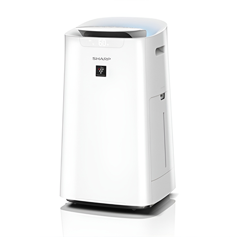 Máy Lọc Không Khí và Tạo Ẩm Sharp KI-L60V-W - Thiết Kế Hiện Đại, Lọc 99,97% Bụi, Cho Không Gian 50m², Thông Minh và Tiết Kiệm Năng Lượng