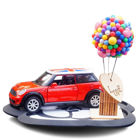 Mô Hình Nhà Lầu Xe Hơi Trang Trí Taplo Ô Tô - Quà Tặng Sáng Tạo Cho Nội Thất Xe - Thiết Kế Sống Động và Bắt Mắt