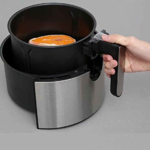 Nồi Chiên Không Dầu Cuckoo CAF-F0410T 4.7L - 9 Chức Năng Nấu, Điều Khiển Cảm Ứng, Tùy Chỉnh Nhiệt Độ 65-200°C