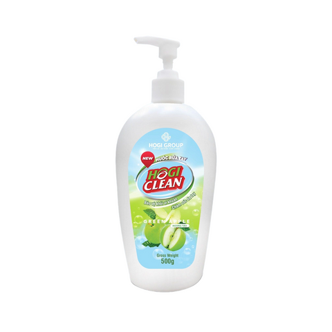 Nước Rửa Tay Hogi Clean Hương Trái Cây 500g - Làm Sạch & Bảo Vệ Da Tay Khỏi Vi Khuẩn, Thành Phần Tự Nhiên, An Toàn Cho Da