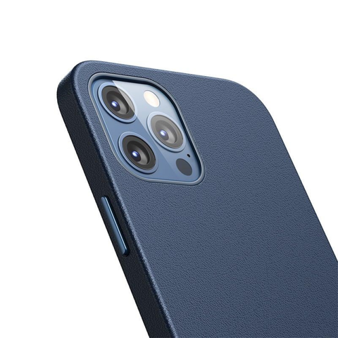 Ốp Lưng Da PU Baseus Magnetic Chính Hãng Cho iPhone 12/Pro/Promax/Mini - Sạc Không Dây Thoải Mái, Bảo Vệ Toàn Diện