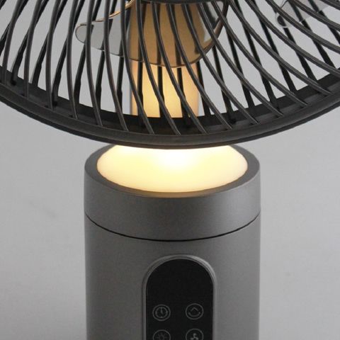 Quạt Tuần Hoàn Không Khí Kalpen CFK-999 - 8 Mức Gió, Pin 10000mAh, Thiết Kế Hiện Đại, 7 Cánh, Hẹn Giờ, Sử Dụng 21 Giờ