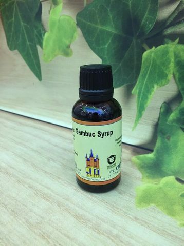 Siro Do Thái Sambuc Syrup 30ml - Hỗ Trợ Tăng Đề Kháng, Cải Thiện Hô Hấp Cho Trẻ Em và Người Lớn - Dễ Uống, Chất Lượng Cao