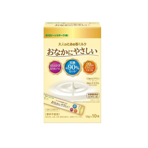 Sữa bột dinh dưỡng Onaka Ni Yasashi Beanstalk 300g - Giàu vitamin, hỗ trợ sức khỏe cho người lớn, dễ hấp thu, ngon miệng.