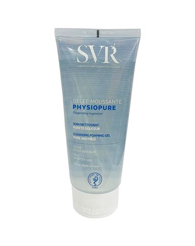 Sữa Rửa Mặt SVR Physiopure Gelée Moussante 200ml Cho Da Nhạy Cảm - Làm Sạch Dịu Nhẹ, Cân Bằng Độ Ẩm, Không Chứa Paraben
