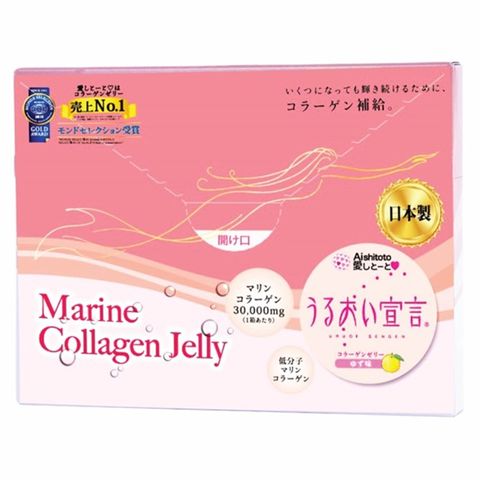 Thạch Bổ Sung Collagen Aishitoto Collagen Jelly Yuzu