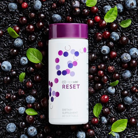 Viên ageLOC Reset Nuskin - Hỗ trợ chống oxy hóa và bảo vệ sức khỏe, làm đẹp da từ thiên nhiên, lọ 60 viên