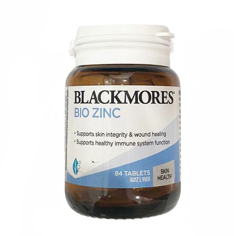 Viên Kẽm Tự Nhiên Blackmores Bio Zinc 84 Viên - Tăng Cường Đề Kháng, Hỗ Trợ Làm Đẹp Da và Giảm Mụn Trứng Cá