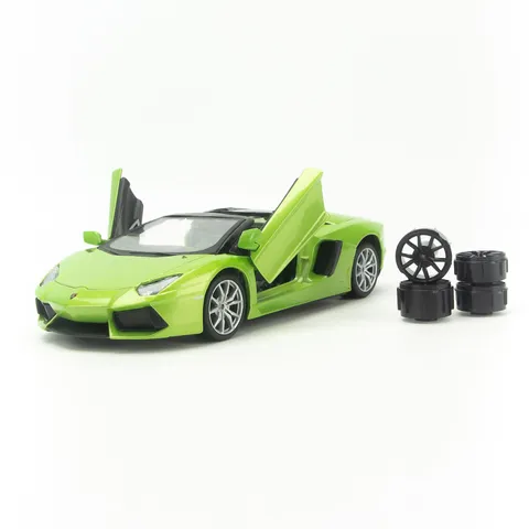 Mô Hình Xe Lamborghini Aventador LP 700-4 Roadster 1:24 Maisto - Siêu Xe Chất Liệu Kim Loại, Chi Tiết Mạ Chrome, Đồ Trang Trí Phòng Khách