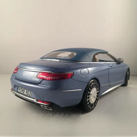 Mô Hình Xe Mercedes S650 Maybach Convertible 2018 Tỉ Lệ 1:18 Norev - Mô Hình Chi Tiết Cao, Quà Tặng và Sưu Tầm Ấn Tượng