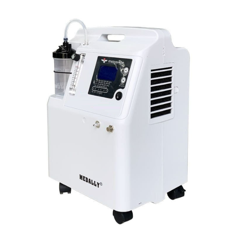 Máy Tạo Oxy Medally 5 Lít 350W - Thiết Bị Y Tế Chăm Sóc Sức Khỏe, Lưu Lượng Oxy 0.5-5 Lít/Phút, Độ Tinh Khiết 93%