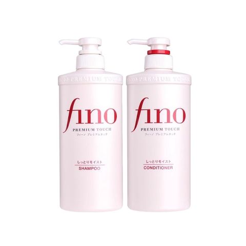 Cặp Gội Xả Shiseido Fino Premium Touch 550ml - Phục Hồi Tóc Hư Tổn, Dưỡng Ẩm và Tăng Độ Bóng Mượt cho Tóc Yếu