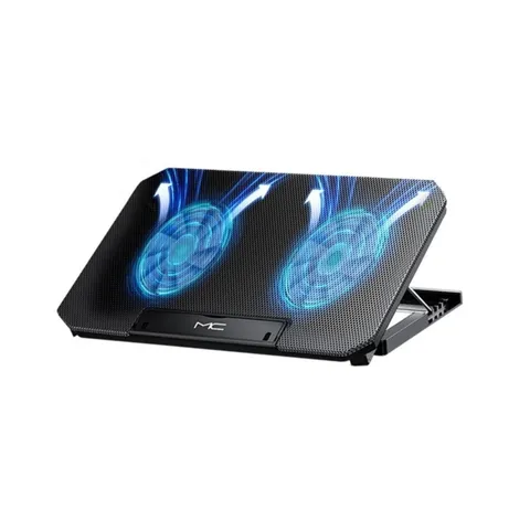 Đế Tản Nhiệt Laptop Sidotech Q100 - Hỗ Trợ 12-17 inch với Quạt Chống Ồn và 2 Cổng USB, Thiết Kế Kim Loại Chắc Chắn