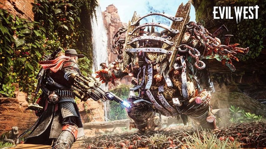 Đĩa Game Evil West cho PS5 - Hành Động Viễn Tây, Khám Phá Thế Giới Ma Cà Rồng, Phiên Bản Chính Hãng từ Flying Wild Hog