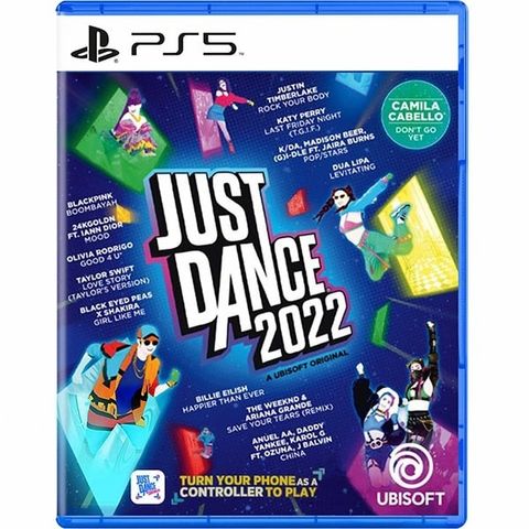 Đĩa Game Just Dance 2022 cho PS5 - Trò Chơi Khiêu Vũ Vibes Âm Nhạc Nổi Bật Với Nhiều Bài Hát Hit Từ Billboard