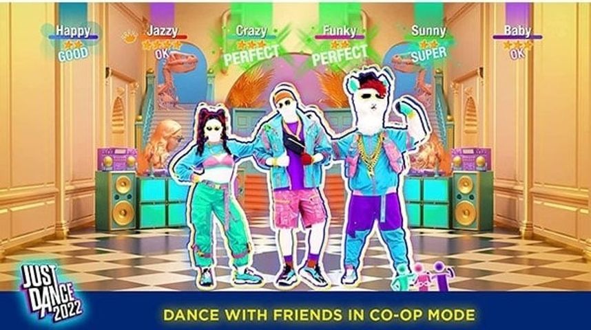 Đĩa Game Just Dance 2022 cho PS5 - Trò Chơi Khiêu Vũ Vibes Âm Nhạc Nổi Bật Với Nhiều Bài Hát Hit Từ Billboard