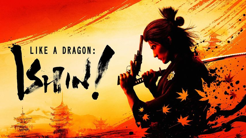 Đĩa Game Like a Dragon: Ishin! cho PS5 - Phiên Bản Remake Yakuza Samurai, Trò Chơi Nhập Vai Hành Động Nhật Bản