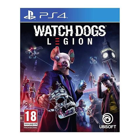 Đĩa Game Watch Dogs Legion - Trò Chơi Phiêu Lưu Hành Động cho PS4 & PS5 - Ubisoft - Game Fan Thích Mở Thế Giới