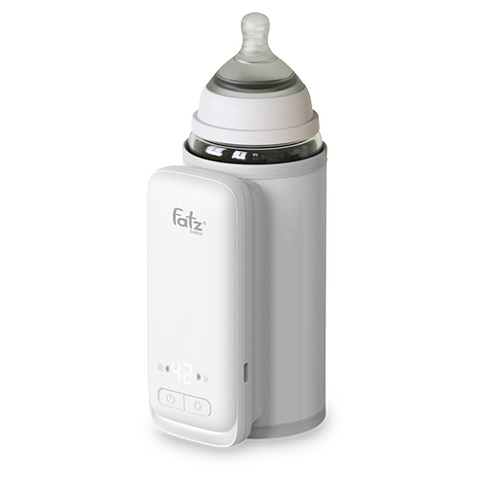 Dụng cụ hâm sữa cầm tay không dây Fatzbaby Ready 4-FB3122WN - Thiết kế gọn nhẹ, dùng mọi lúc mọi nơi, giữ ấm lên đến 3 giờ, tiện lợi cho mẹ và bé
