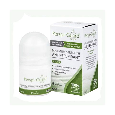 Lăn Khử Mùi Perspi-Guard 30ml - Ngăn Tiết Mồ Hôi Hiệu Quả, Chiết Xuất Lô Hội và Muối Alcloxa, Thoải Mái Dùng Cho Cả Nam Nữ