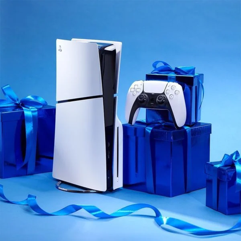 Máy Chơi Game Sony PlayStation 5 Slim - Thiết Kế Mỏng Nhẹ, Ổ Cứng SSD 1TB, Hỗ Trợ Đồ Họa 4K và 8K, Chơi Game PS4