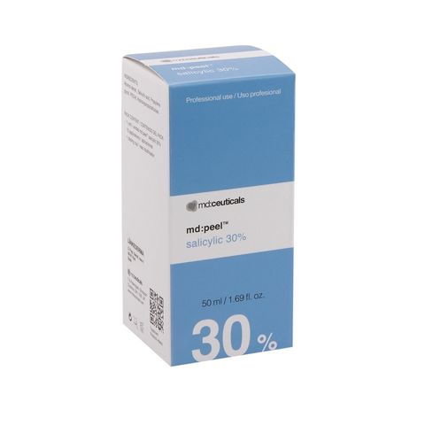 Serum Md:ceuticals Md Peel Salicylic 30% - Thay Da Sinh Học Giảm Mụn Viêm, Làm Sạch Lỗ Chân Lông, Dưỡng Da Mụn