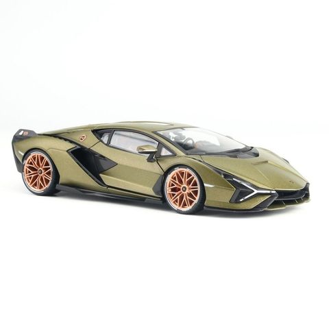 Mô Hình Siêu Xe Lamborghini Sian FKP 37 Tỷ Lệ 1:18 Bburago - Quà Tặng Độc Đáo Trang Trí Nhà Cửa