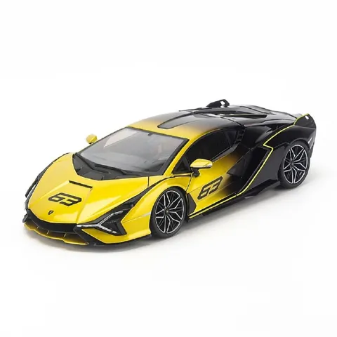 Mô Hình Siêu Xe Lamborghini Sian FKP 37 Tỷ Lệ 1:18 Bburago - Quà Tặng Độc Đáo Trang Trí Nhà Cửa