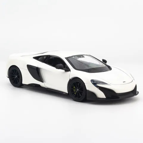 Mô Hình Siêu Xe Mclaren 675LT Tỉ Lệ 1:24 Welly - Đồ Chơi Trang Trí Nhà Cửa Cao Cấp, Chất Liệu Kim Loại và Cao Su