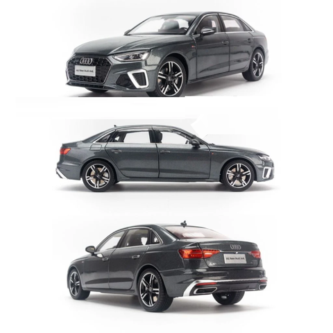 Mô hình xe Audi A4L 2020 1:18 Dealer - Chi tiết tinh xảo, mở 4 cửa, chất liệu kim loại cao cấp - Trang trí nhà cửa độc đáo