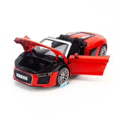 Mô Hình Xe Audi R8 Spyder V10 Plus Tỉ Lệ 1:18 Iscale - Mô Phỏng Chi Tiết, Chất Liệu Kim Loại, Quà Tặng Cho Người Sưu Tập Xe Hơi